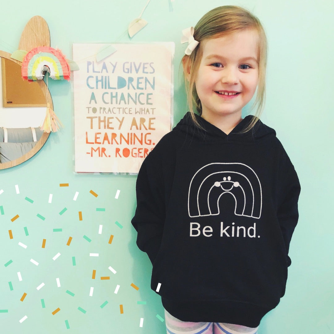Be kind rainbow hoodie