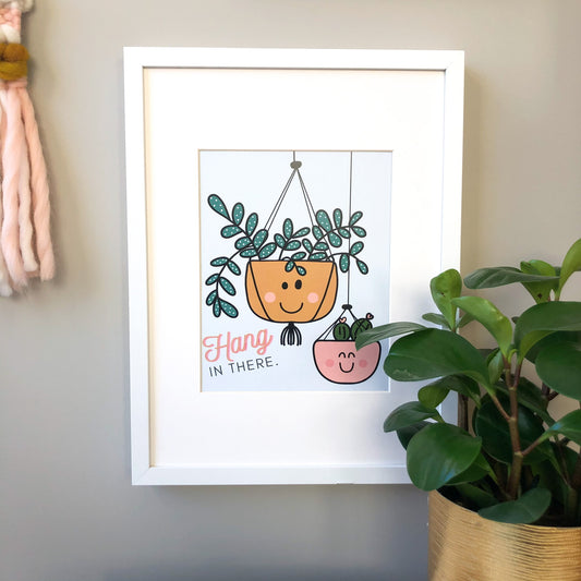 Art Print - Hang in there